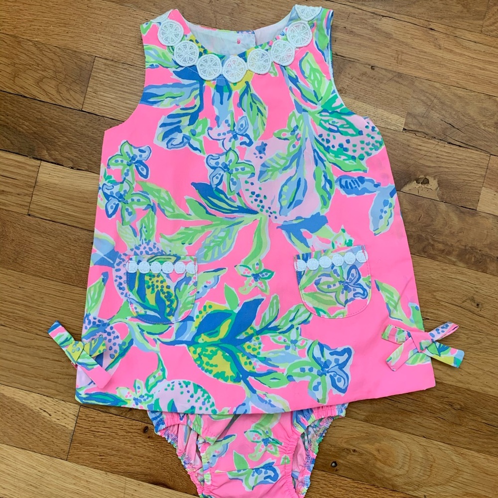 Lilly Pulitzer pink dress